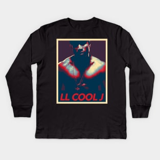 Pop Art Ll Cool J Kids Long Sleeve T-Shirt